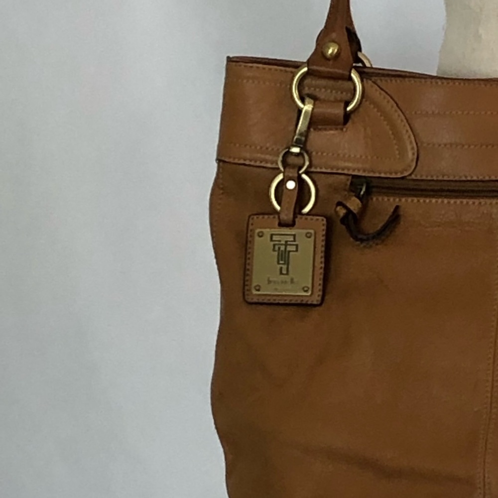 Tignanello brown leather purse
